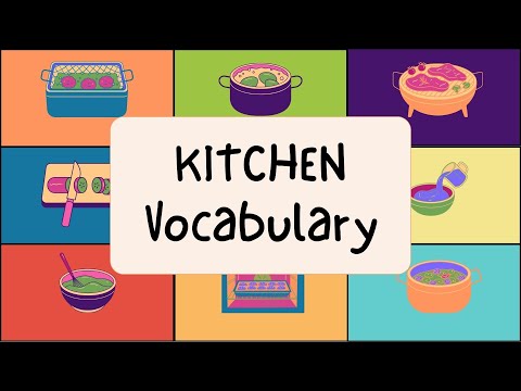 Kitchen Vocabulary In English: Learn Kitchen Items Names With Pictures