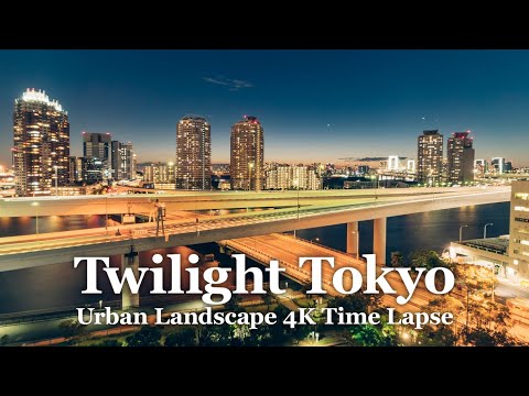 【東京 タイムラプス】Tokyo Japan Twilight TimeLapse Vol.4