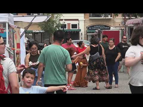 (really short due to rain) short crowds at the 3rd Annual Moon Over Avalon Mid-Autumn Festival 2024