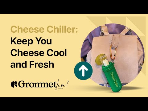 Keep Cheese Fresh on the Go with the Cheese Chiller | Grommet Live