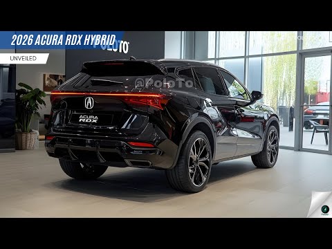 New 2026 Acura RDX Hybrid Unveiled - Acura's flagship SUV, ready to hit the market!