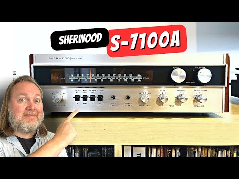 I found the PERFECT vintage receiver (until this happened) Sherwood S-7100A review