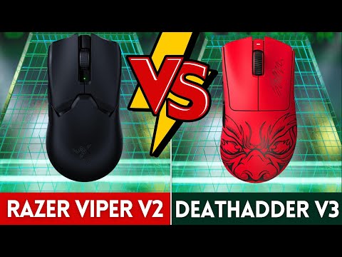 Razer Viper V2 Pro vs Razer DeathAdder V3 Pro | Which is Best Gaming Mouse