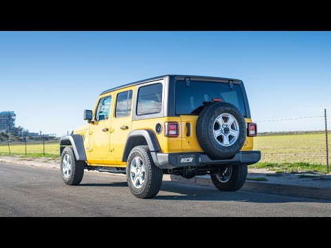 Borla Exhaust for the 2018-2024 Jeep JLU Wrangler V6 - Climber S-Type