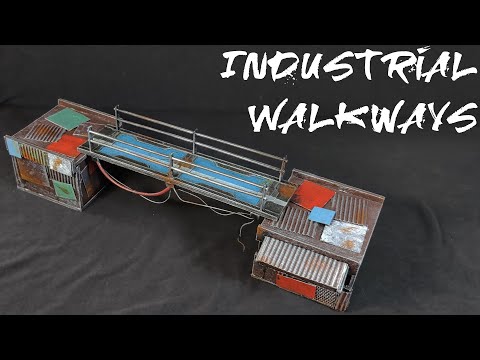 Industrial Walkways Tutorial - Necromunda, 40K, Kill Team, Scifi Wargaming