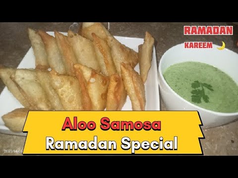 Aloo Samosa Recipe | Easy and Quick | Ramadan Special @Honey's Vlog