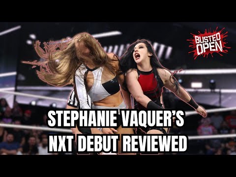 Reaction to Stephanie Vaquer Debut on WWE NXT | Busted Open