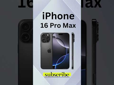 iPhone 16 Pro Max Features ⚡ #iphone16promax #ytshorts #viralshorts #trendingnow #fypshorts #16pro