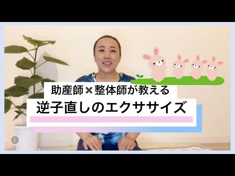 逆子直しのエクササイズ【東京都助産師会】【妊婦】