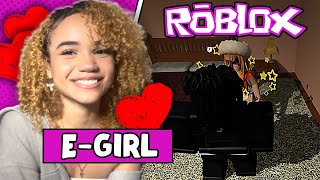 RIZZING E-GIRL BY RAPPING IN ROBLOX NEIGHBORS!!