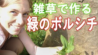 【ロシア人が日本で作るロシア料理】ビーツを使わない緑のボルシチ