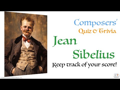 Jean Sibelius - Composer Quiz & Trivia