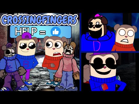 FNF: CROSSINGFINGERS // +Cutscenes, 3 Skins // TwiddleFinger Mod █ Friday Night Funkin' █