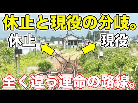 半分休止状態の激レア踏切に行ってみた。