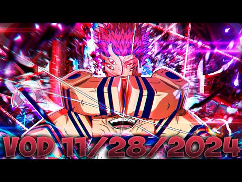 🔴VOD - Happy Thanksgiving!!! JJK INF, FORTNITE, SUPERVIVE, SHONEN UNLEASHED ,DBNEXUS (11/28/2024)