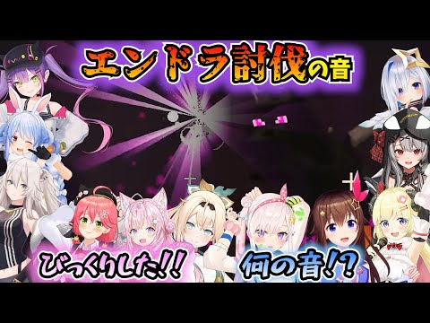 エンドラ討伐の音にびっくりするホロメンまとめ【ホロライブ切り抜き/常闇トワ/兎田ぺこら/獅白ぼたん/さくらみこ/博衣こより/風真いろは/天音かなた/沙花叉クロヱ/角巻わため/ときのそら/イオフィ】