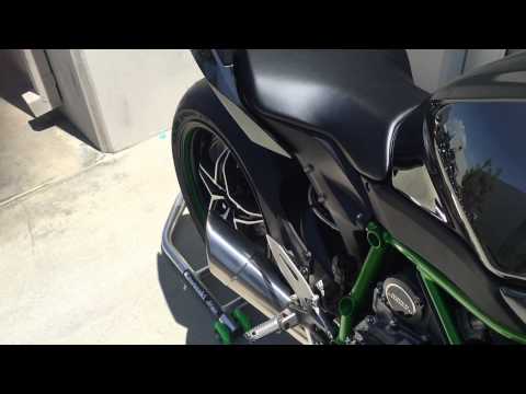 Kawasaki H2R First Time Start Up