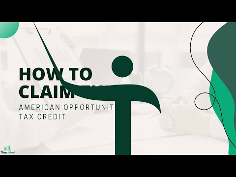 How to claim the American Opportunity Tax Credit (AOTC)