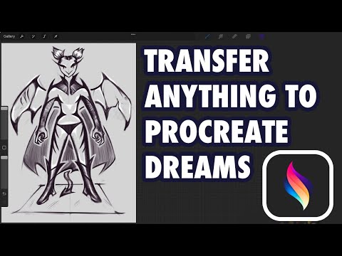 Drop Art Quickly from Procreate to Dreams - Tutorial