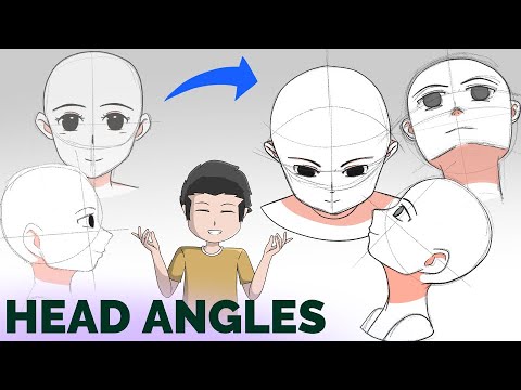 Head Angeles Drawing tutorial for Animation & Illustration Drawing Series Part -6