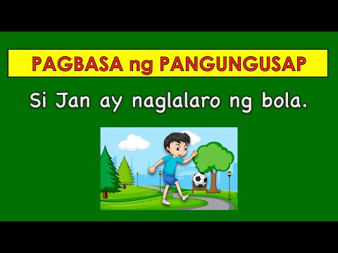 PAGBASA ng tagalog PANGUNGUSAP|| TAGALOG Reading Sentences | Simpleng Pagbasa ||Coach Joylie