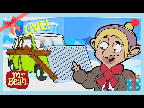 😂 MR BEAN BEST ANIMATED EPISODES 😂  | 🎄 HAPPY HOLIDAYS 🎄 | 24/7 LIVE STREAM | WildBrain Max