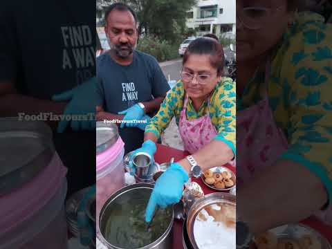 Cute Hardworking couple who  is deaf with sign language serves delicious Chaat  in Nashik