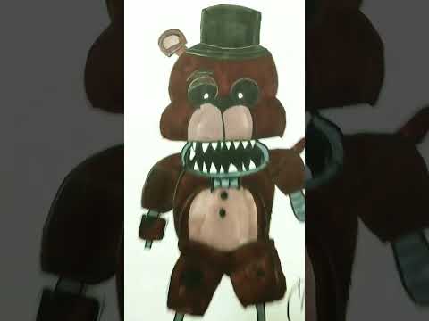 Freddy (five night at Freddy house #shorts