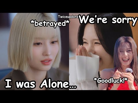 twice mina & sana betrayed momo MiSana got scared *misamo documentary*