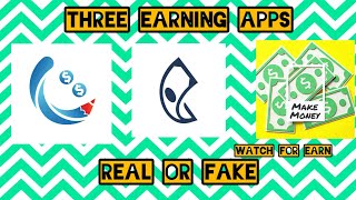 Earn money online apps real or fake | 3 Apps |@ahmedsaddal34