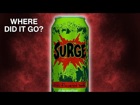 The Rise and Fall of SURGE Soda in America!