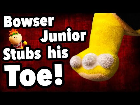 SML Short: Bowser Junior Stubs His Toe [REUPLOADED]