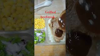 #grilled#beefsteak#peppersauce#yummy#short#video#asmr