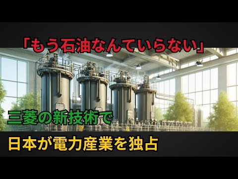 「もう石油なんていらない」三菱の新技術で日本が電力産業を独占