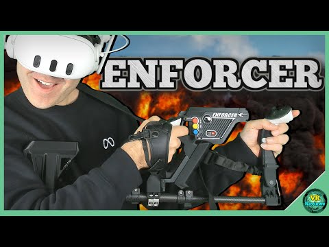 The ENFORCER review: VR Haptic Pistol & Gunstock for Meta Quest 2, 3, 3S & Pro!