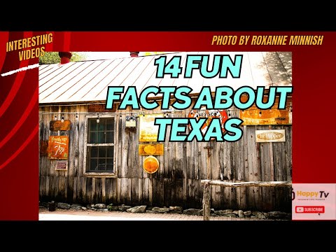 14 facts about Texas: From the Wild West to the Oil Industry.