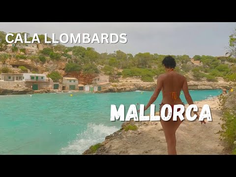 Beach walk | MAJORCA, Spain | Cala Llombards | Summer 2023 4K