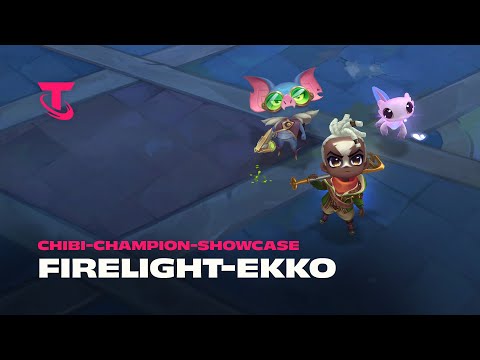 Firelight-Ekko | Chibi-Champion-Showcase – Teamfight Tactics