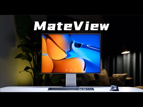 华为MateView：苹果Mac的最佳Mate｜Huawei MateView Review