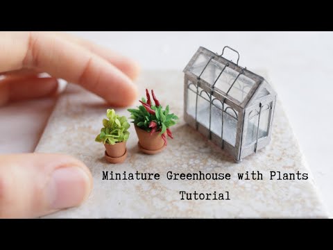 Greenhouse with Potted Plants - Tutorial