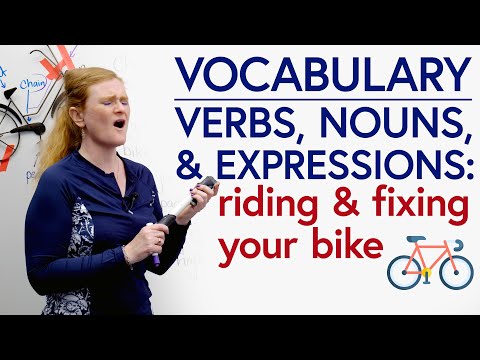 Practical English Vocabulary: Riding & fixing your bike