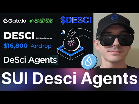 $DESCI - SUI DESCI AGENTS TOKEN CRYPTO COIN HOW TO BUY GATE APE TERMINAL CETUS TURBOS FINANCE AI SCI