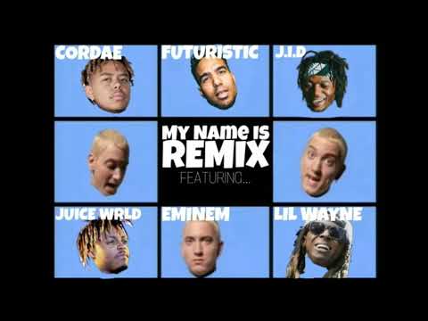 Eminem - My Name Is Remix (feat. Futuristic, Juice WRLD, Lil Wayne, Cordae & J.I.D)