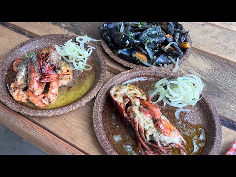 Tomorrowland 2024 - Food Tour in a Festival Lobster, Mussels, Giant Prawns, Thai Curry Beef, Lasagna