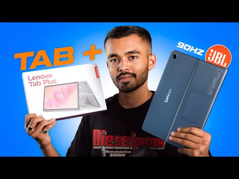 Lenovo Tab Plus Review - Powerful 8 JBL Bass Speakers 🔊 Best Tablet for Students 2024