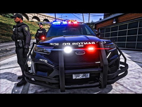 City Patrol|| GTA 5 Mod Lspdfr|| HPD #lspdfr #stevethegamer55