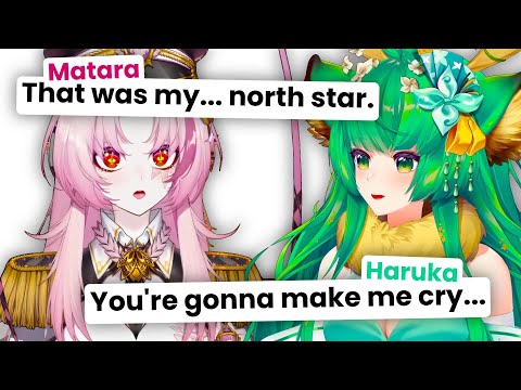 Haruka gets emotional when Matara tells her that she was one of her greatest inspirations...