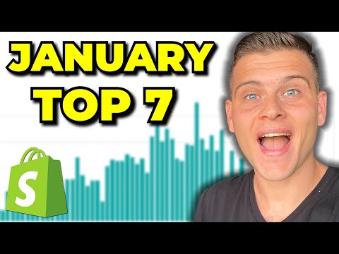 Top 7 Shopify Dropshipping Winning Products for January 2021