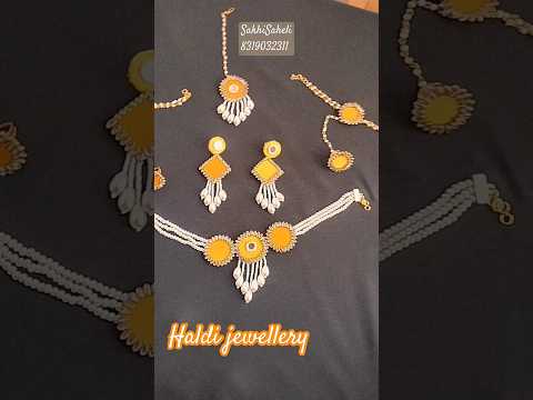 Best Haldi jewellery#shorts#shortvideo#shortfeed#jewelry#haldi#mehandi#viral#jwlry#trending