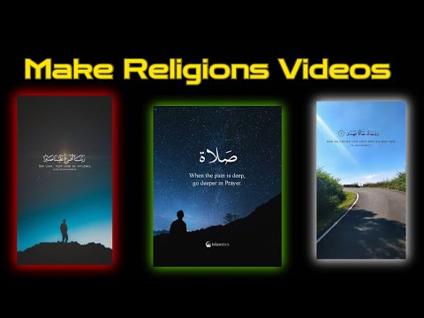 Make Any Religion Reels Easily in 1 Minute | Reel | Religion